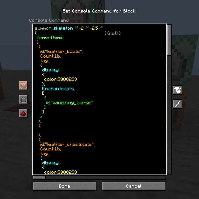 Скриншот Better Command Block UI: 1