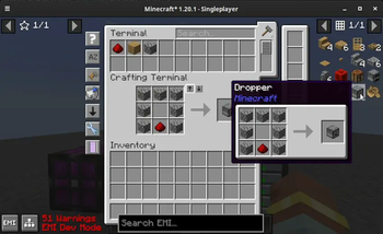 Скриншот AE2 EMI Crafting Integration: 1