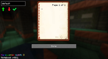 Скриншот Vanilla Notebook : 1