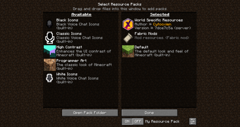 Скриншот My Resource Pack, My Choice: 2