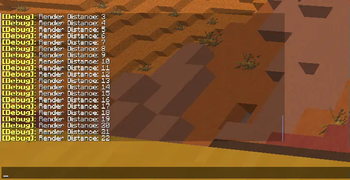 Скриншот Render Distance Cycler 1.21.6+: 1