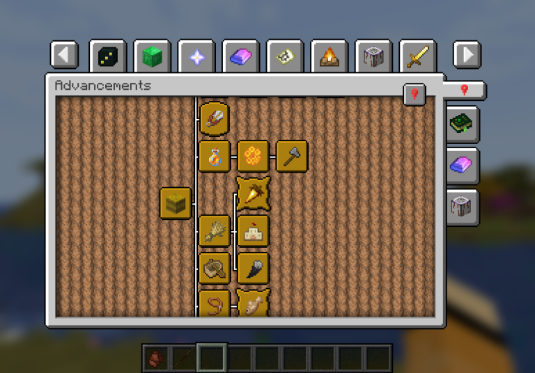 Скриншот Paginated Advancements & Custom Frames: 2