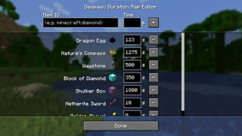 Скриншот Custom Item Despawn Duration: 1