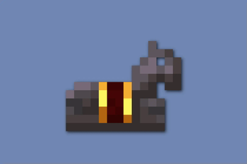 Скриншот Simple Netherite Horse Armor: 2