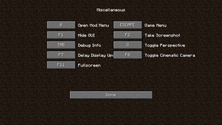 Скриншот Thorough Keybindings: 2