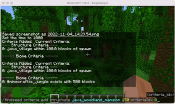 Скриншот Seed Finder Mod: 2