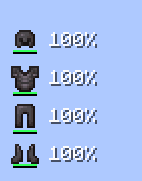Скриншот Clean Armor HUD: 4