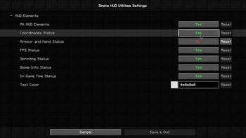 Скриншот Simple HUD Utilities: 2