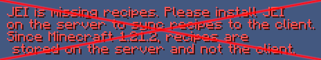 Скриншот Client Recipe Fix (JEI / REI): 2