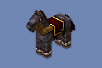 Скриншот Simple Netherite Horse Armor: 1