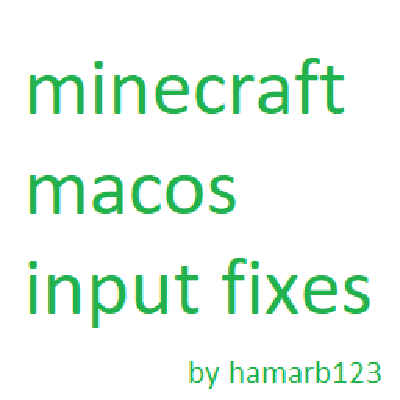 MacOS Input Fixes [1.21.11] [1.21.10] [1.21.9] [1.21.8]