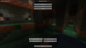 Скриншот KeyBindProfiles: 2