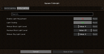 Скриншот Dynamic Fullbright: 4
