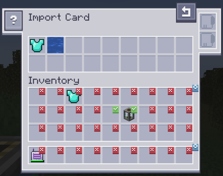 Скриншот AE2 Import Export Card: 4
